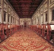 Michelangelo Buonarroti, Laurentian Library